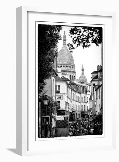 Paris Focus - Sacre-Cœur Basilica - Montmartre-Philippe Hugonnard-Framed Photographic Print