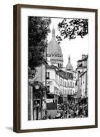 Paris Focus - Sacre-Cœur Basilica - Montmartre-Philippe Hugonnard-Framed Photographic Print