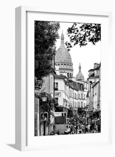 Paris Focus - Sacre-Cœur Basilica - Montmartre-Philippe Hugonnard-Framed Photographic Print