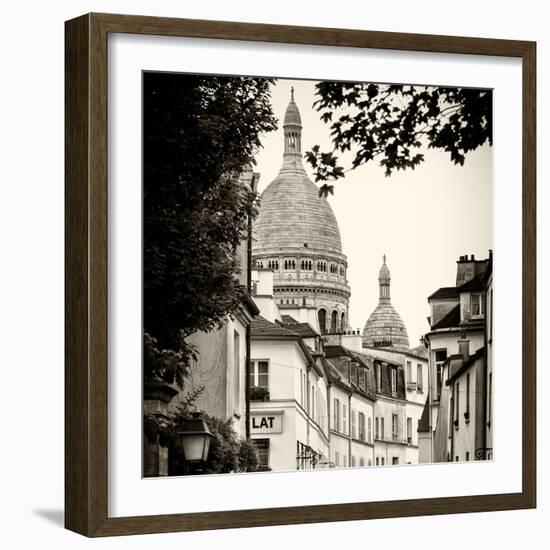 Paris Focus - Sacre-Cœur Basilica - Montmartre-Philippe Hugonnard-Framed Photographic Print