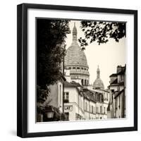 Paris Focus - Sacre-Cœur Basilica - Montmartre-Philippe Hugonnard-Framed Photographic Print