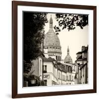 Paris Focus - Sacre-Cœur Basilica - Montmartre-Philippe Hugonnard-Framed Photographic Print