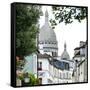 Paris Focus - Sacre-Cœur Basilica - Montmartre-Philippe Hugonnard-Framed Stretched Canvas