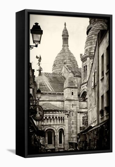 Paris Focus - Sacre-Cœur Basilica-Philippe Hugonnard-Framed Stretched Canvas