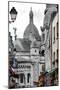 Paris Focus - Sacre-Cœur Basilica-Philippe Hugonnard-Mounted Photographic Print