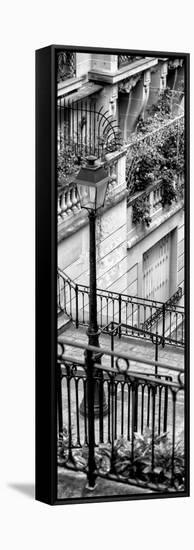 Paris Focus - Stairs of Montmartre-Philippe Hugonnard-Framed Stretched Canvas