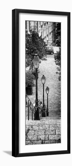 Paris Focus - Stairs of Montmartre-Philippe Hugonnard-Framed Premium Photographic Print