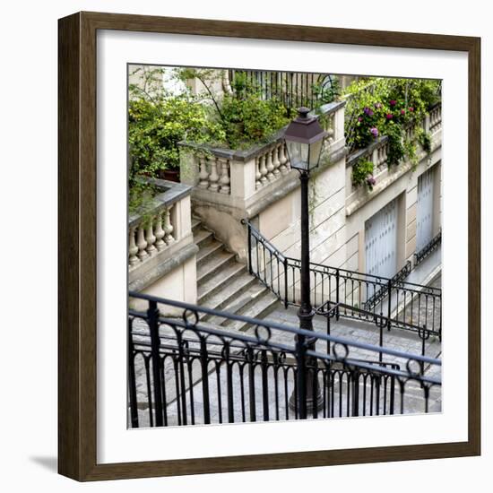 Paris Focus - Stairs of Montmartre-Philippe Hugonnard-Framed Photographic Print