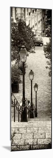 Paris Focus - Stairs of Montmartre-Philippe Hugonnard-Mounted Photographic Print