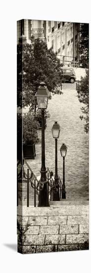 Paris Focus - Stairs of Montmartre-Philippe Hugonnard-Stretched Canvas