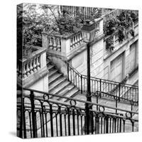 Paris Focus - Stairs of Montmartre-Philippe Hugonnard-Stretched Canvas