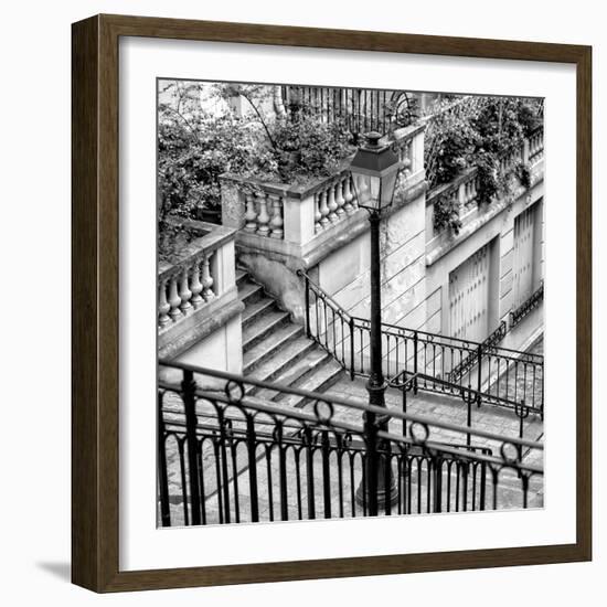 Paris Focus - Stairs of Montmartre-Philippe Hugonnard-Framed Photographic Print