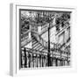 Paris Focus - Stairs of Montmartre-Philippe Hugonnard-Framed Photographic Print