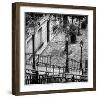 Paris Focus - Stairs of Montmartre-Philippe Hugonnard-Framed Photographic Print