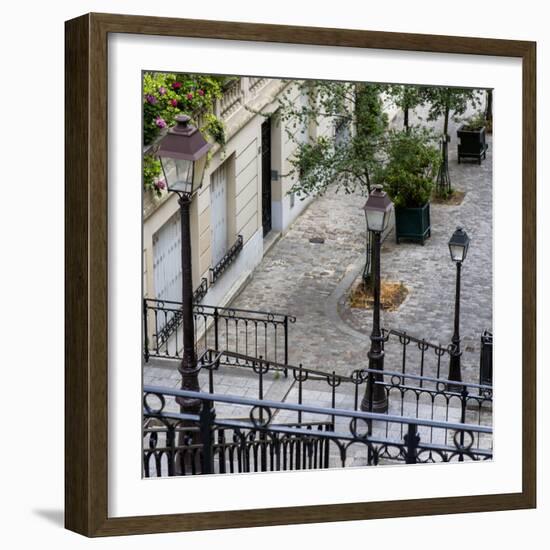 Paris Focus - Stairs of Montmartre-Philippe Hugonnard-Framed Photographic Print