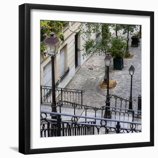 Paris Focus - Stairs of Montmartre-Philippe Hugonnard-Framed Photographic Print