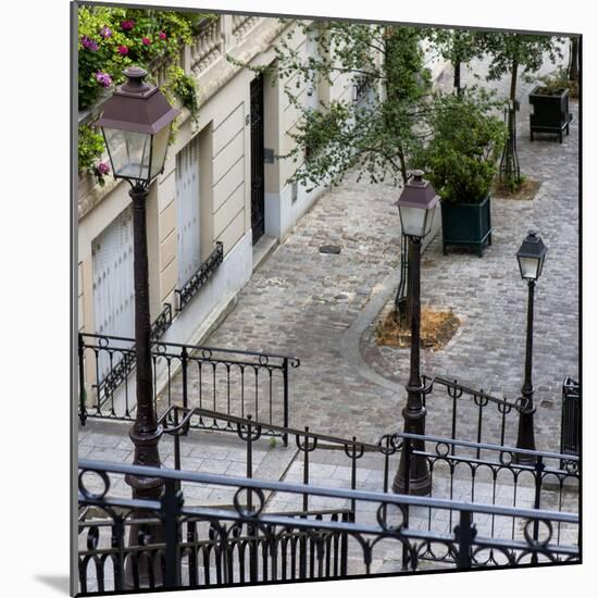 Paris Focus - Stairs of Montmartre-Philippe Hugonnard-Mounted Photographic Print