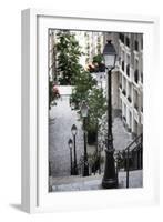 Paris Focus - Stairs of Montmartre-Philippe Hugonnard-Framed Photographic Print