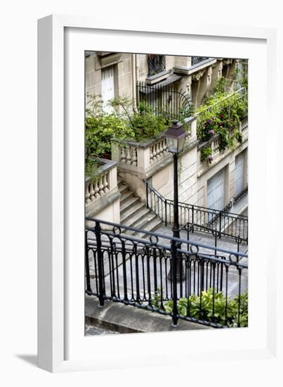 Paris Focus - Stairs of Montmartre-Philippe Hugonnard-Framed Photographic Print