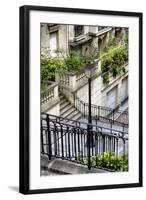 Paris Focus - Stairs of Montmartre-Philippe Hugonnard-Framed Photographic Print