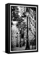 Paris Focus - Stairs of Montmartre-Philippe Hugonnard-Framed Stretched Canvas