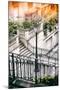 Paris Focus - Stairs of Montmartre-Philippe Hugonnard-Mounted Photographic Print