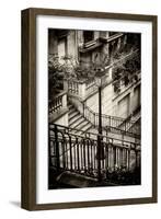 Paris Focus - Stairs of Montmartre-Philippe Hugonnard-Framed Photographic Print