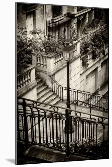 Paris Focus - Stairs of Montmartre-Philippe Hugonnard-Mounted Photographic Print