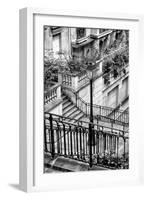 Paris Focus - Stairs of Montmartre-Philippe Hugonnard-Framed Photographic Print