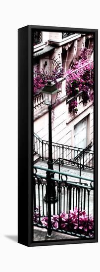 Paris Focus - Stairs of Montmartre-Philippe Hugonnard-Framed Stretched Canvas