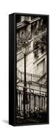 Paris Focus - Stairs of Montmartre-Philippe Hugonnard-Framed Stretched Canvas