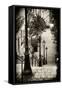 Paris Focus - Stairs of Montmartre-Philippe Hugonnard-Framed Stretched Canvas