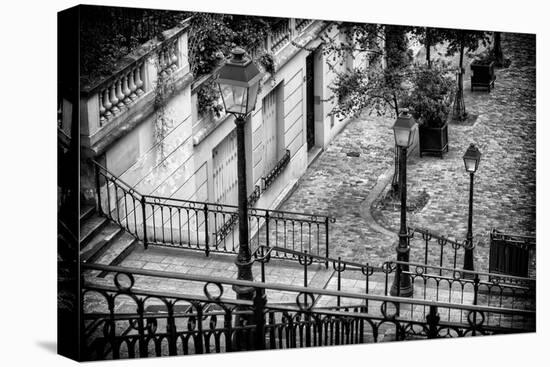 Paris Focus - Stairs of Montmartre-Philippe Hugonnard-Stretched Canvas