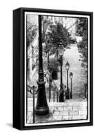 Paris Focus - Stairs of Montmartre-Philippe Hugonnard-Framed Stretched Canvas