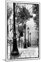 Paris Focus - Stairs of Montmartre-Philippe Hugonnard-Mounted Photographic Print