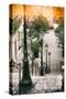 Paris Focus - Stairs of Montmartre-Philippe Hugonnard-Stretched Canvas