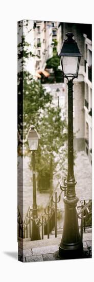 Paris Focus - Stairs of Montmartre-Philippe Hugonnard-Stretched Canvas