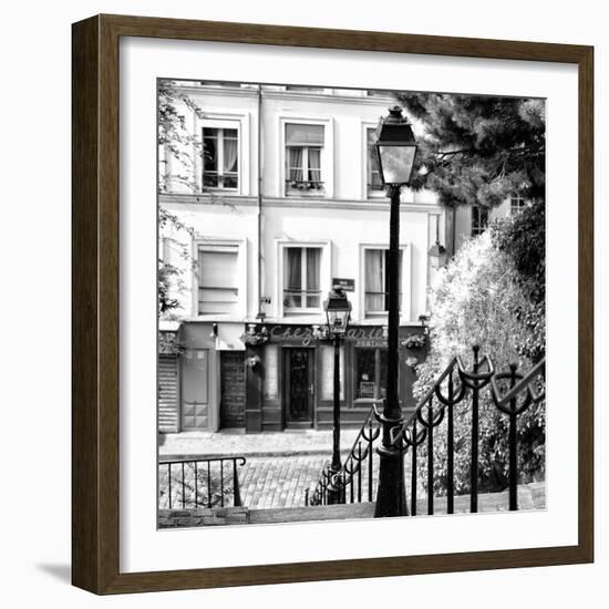 Paris Focus - Steps to Montmartre-Philippe Hugonnard-Framed Photographic Print