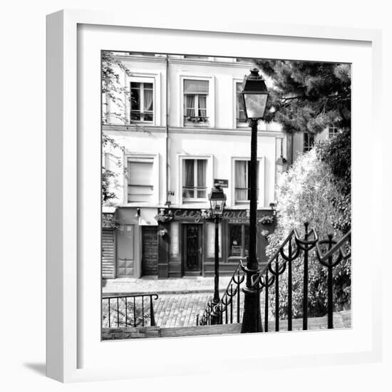 Paris Focus - Steps to Montmartre-Philippe Hugonnard-Framed Photographic Print