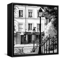 Paris Focus - Steps to Montmartre-Philippe Hugonnard-Framed Stretched Canvas