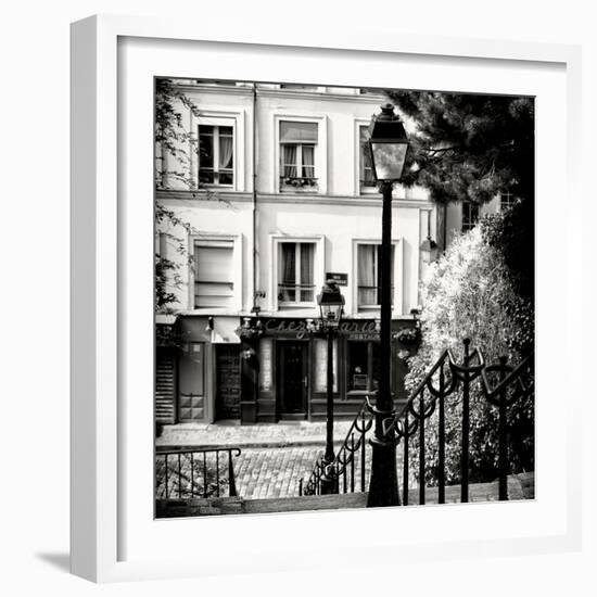 Paris Focus - Steps to Montmartre-Philippe Hugonnard-Framed Photographic Print