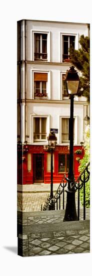 Paris Focus - Steps to Montmartre-Philippe Hugonnard-Stretched Canvas