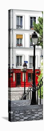 Paris Focus - Steps to Montmartre-Philippe Hugonnard-Stretched Canvas