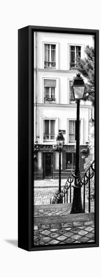 Paris Focus - Steps to Montmartre-Philippe Hugonnard-Framed Stretched Canvas