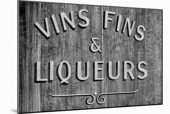 Paris Focus - Vins Fins & Liqueurs-Philippe Hugonnard-Mounted Photographic Print