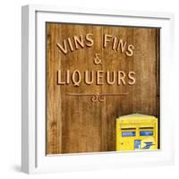 Paris Focus - Vins Fins & Liqueurs-Philippe Hugonnard-Framed Photographic Print