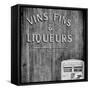 Paris Focus - Vins Fins & Liqueurs-Philippe Hugonnard-Framed Stretched Canvas