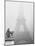 Paris Fog with Eiffel Tower Faintly Seen-Thomas D^ Mcavoy-Mounted Photographic Print