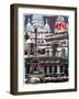 Paris France 4-Victoria Hues-Framed Giclee Print