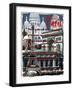 Paris France 4-Victoria Hues-Framed Giclee Print